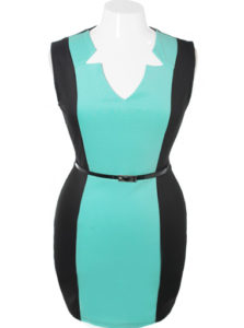 vestidos entallados para gorditas
