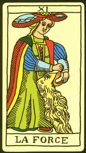 Tirada cartas del tarot: la fuerza