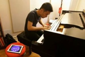iPad y piano