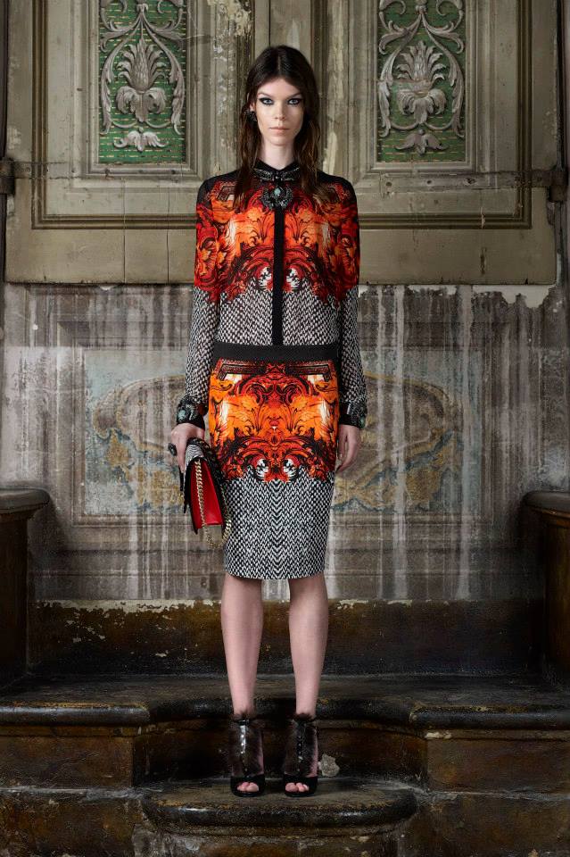 Vestidos estampados de alta costura