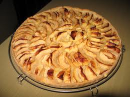 Tarta de manzana masa extra fina