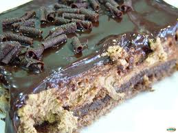 Tarta de chocolate y ron