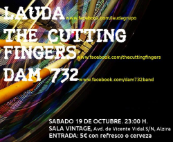 Lauda + Dam 732 + The Cutting Fingers