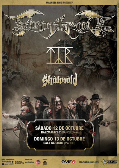 Finntroll actuará este fin de semana en Madrid y Barcelona 1