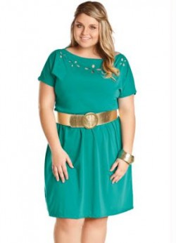 Vestidos casuales y cortos para personas gorditas 1