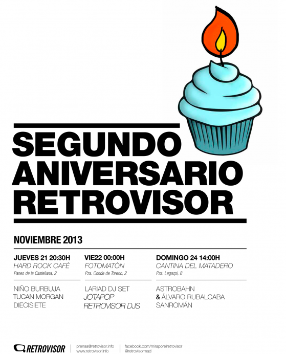 Retrovisor te invita a su segundo aniversario 1