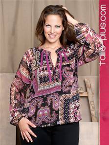 A la moda y juvenil con "taille-plus"