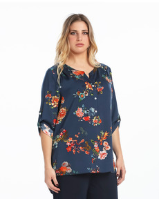 Blusas estampadas talla grande