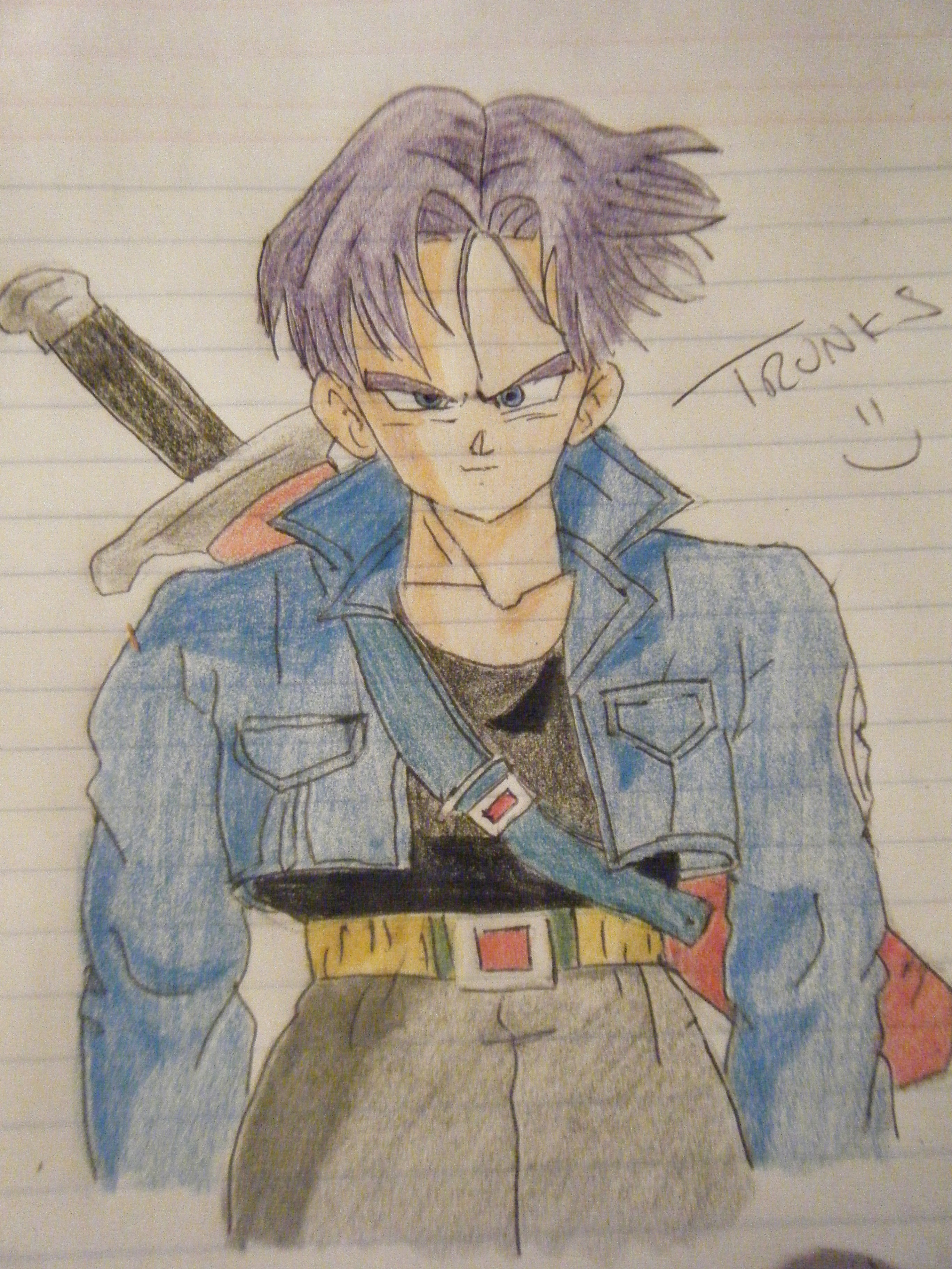 dibujo de trunks