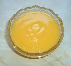 Preparación crema limón
