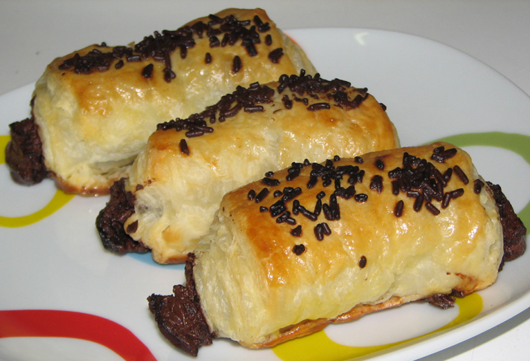 napolitanas de chocolate