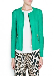 Blazers de tonos verdes 
