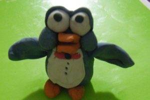 ave de plastilina