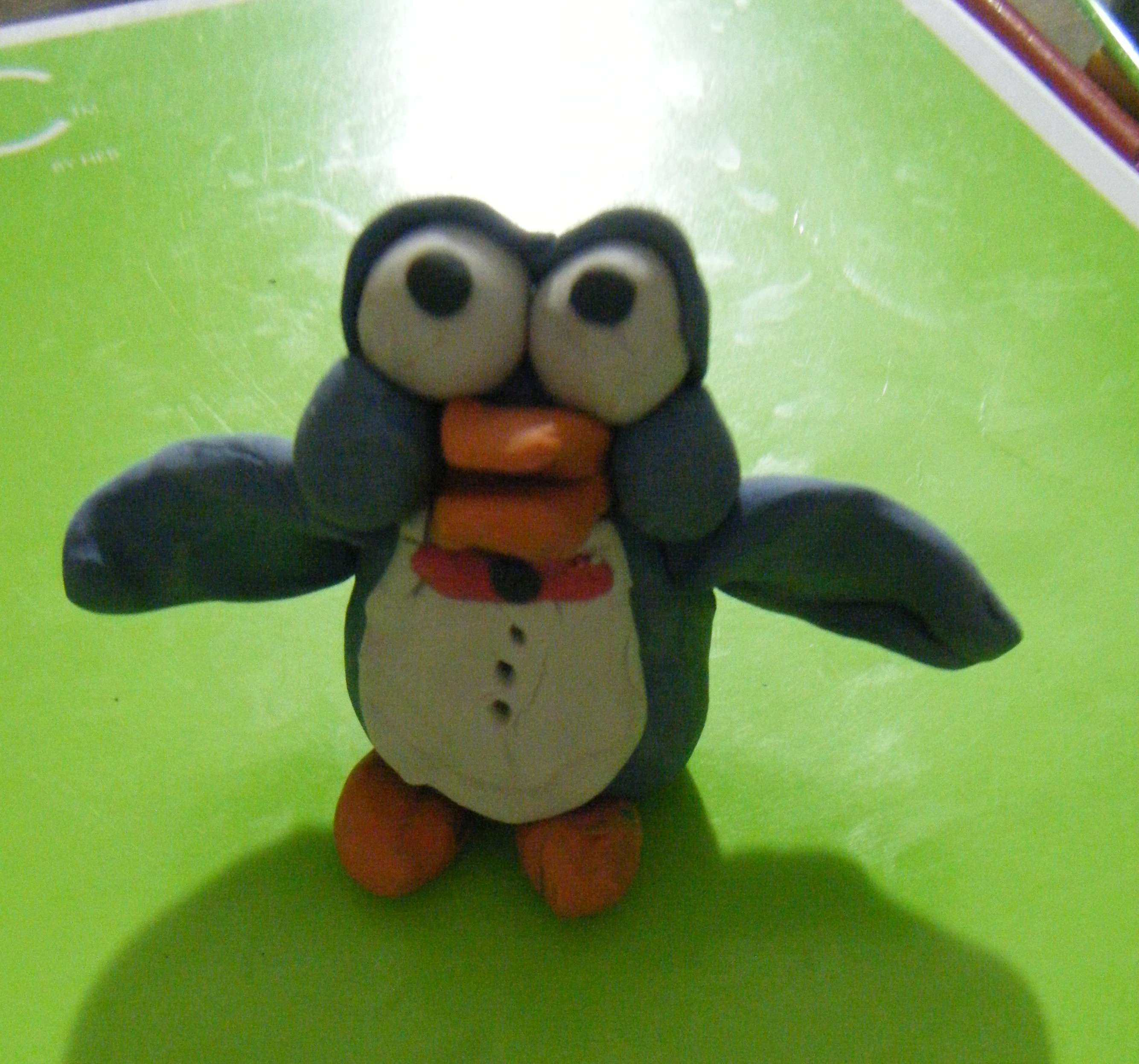ave de plastilina