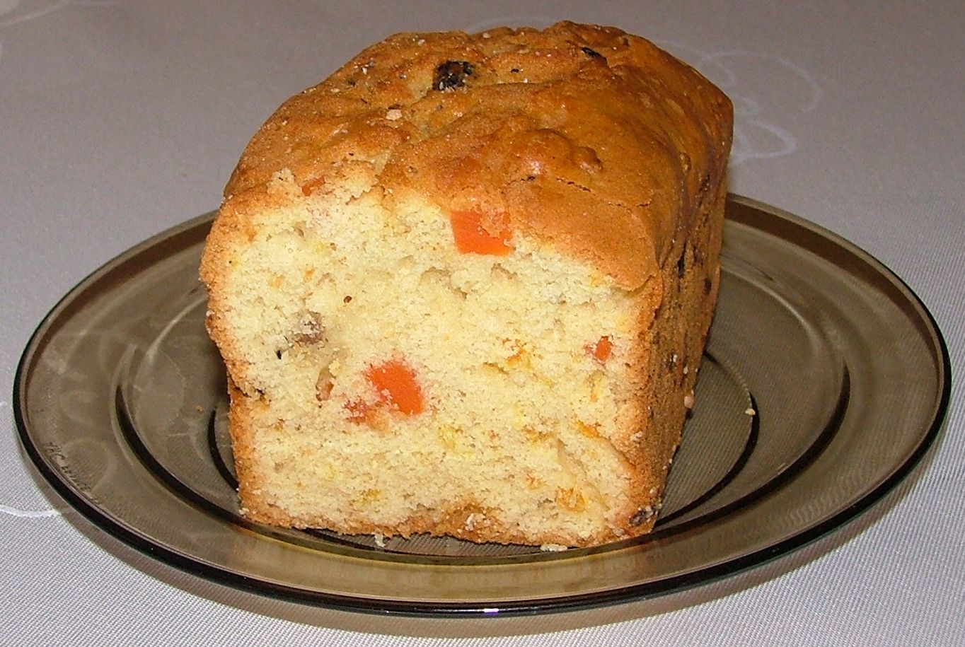 Plum Cake de naranja confitada