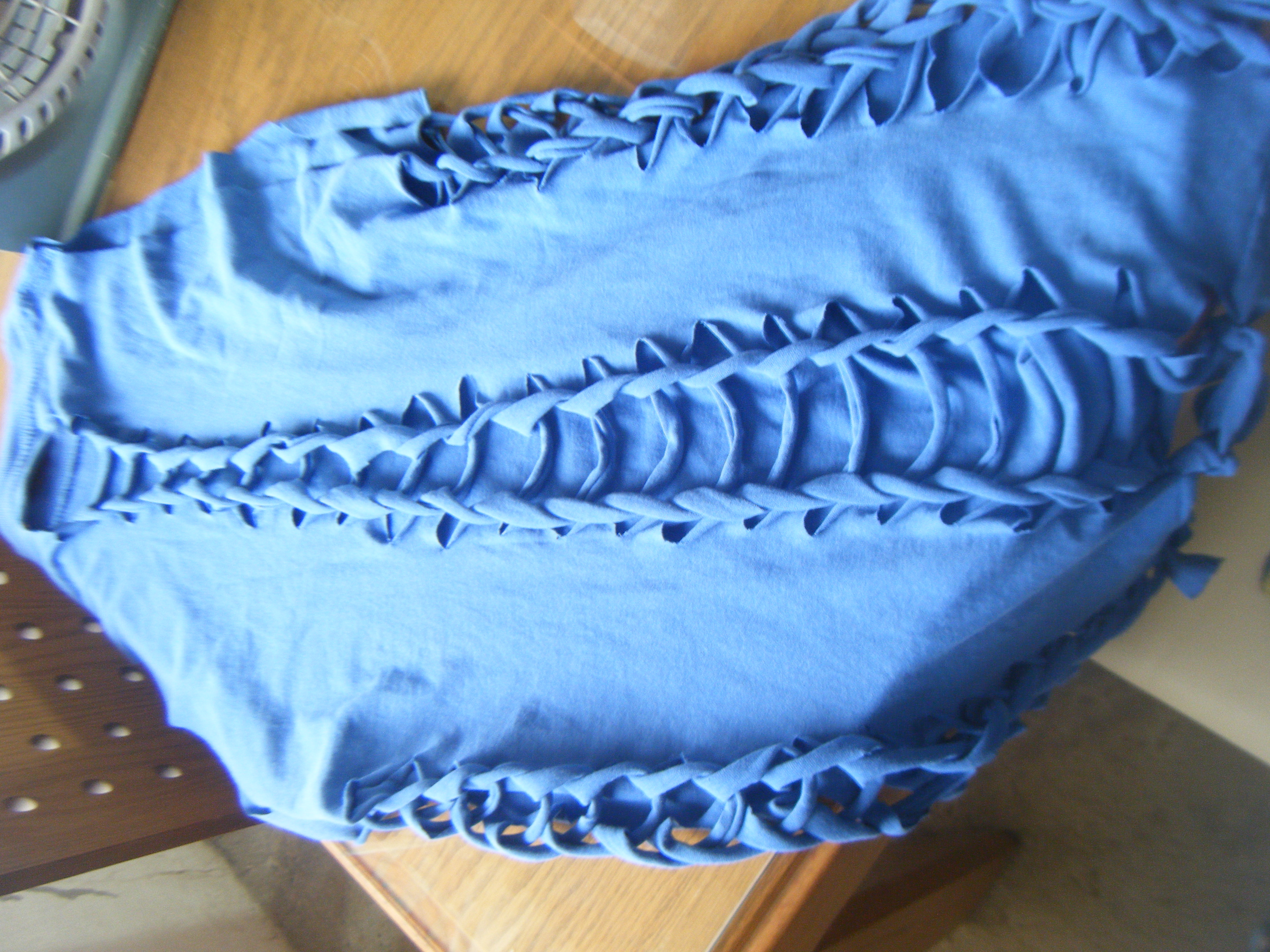 camisa de tiras