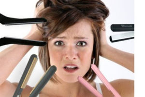 errores al plancharnos el cabello
