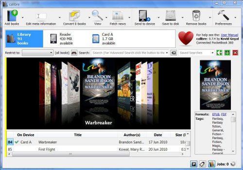 gestor ebooks