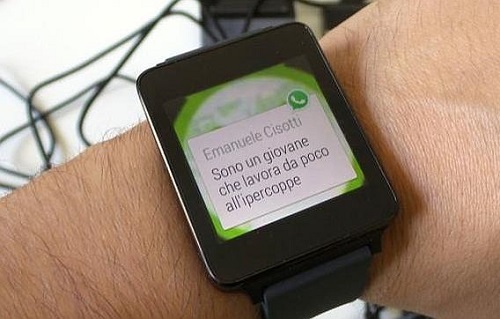 WhatsApp y Android Wear