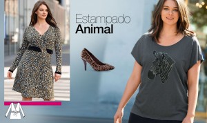 Tendencias tallas grandes el print leopardo