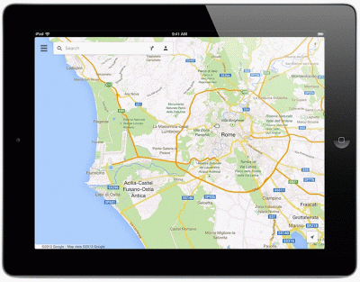 Google Maps para iPad, comentamos su nueva versión 1