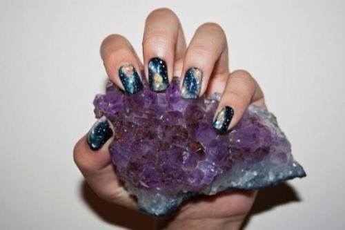 uñas cosmicas