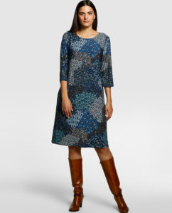 Vestidos en tonos azules