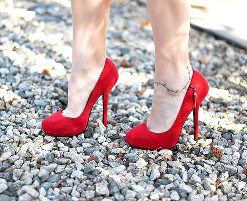 Stiletos rojos