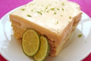 postre de limón