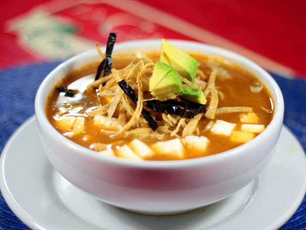 sopa de tortilla