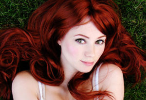 cabello rojo