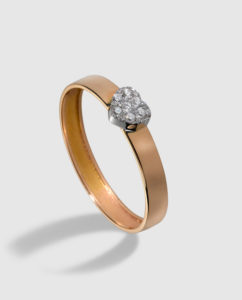 Anillos de oro para San Valentín