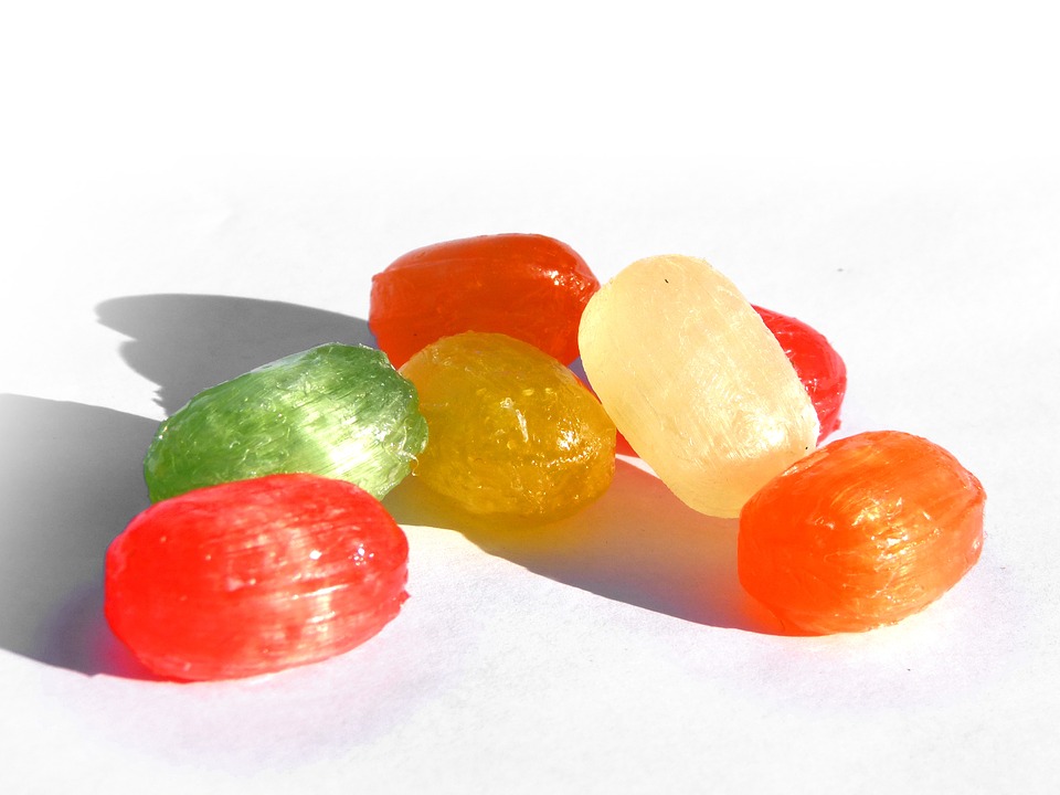 Tartas para niños con caramelos