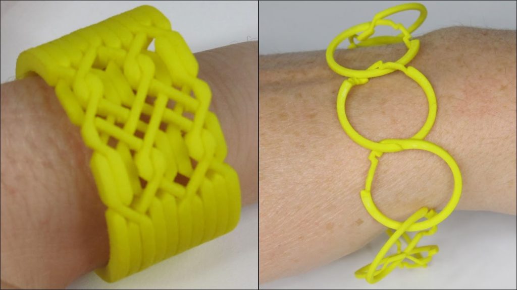 Manualidades recicladas pulseras enredadas