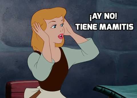 hombre con mamitis