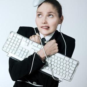 trabajar en computadora