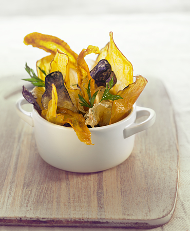chips de verduras