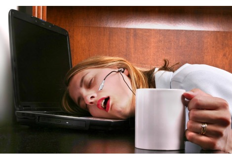 no descansar lo suficiente
