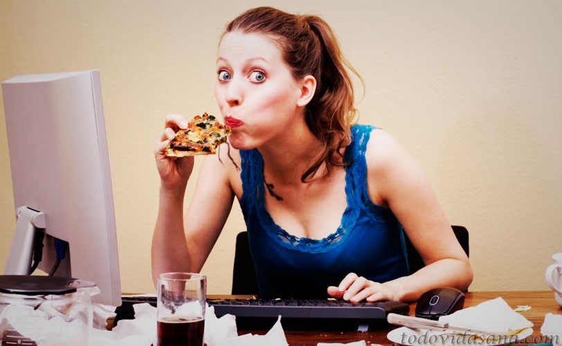 comer mal
