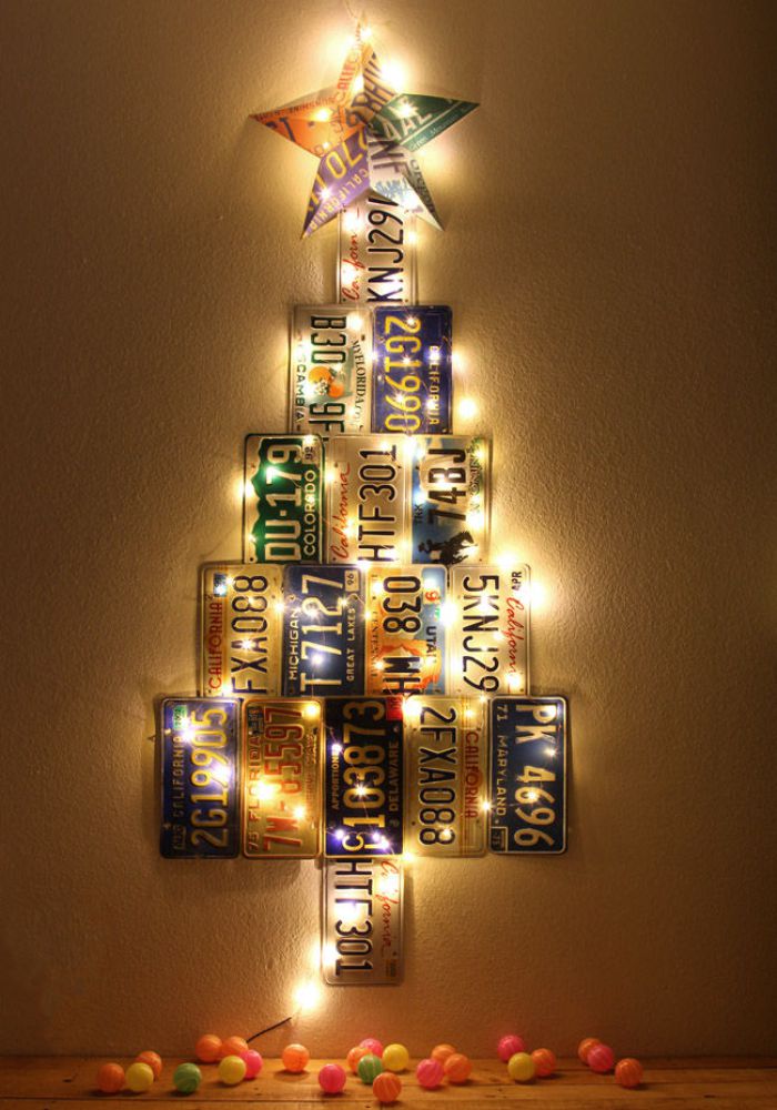 arbol con placas