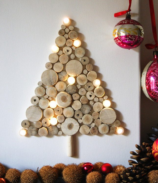 arbol con madera