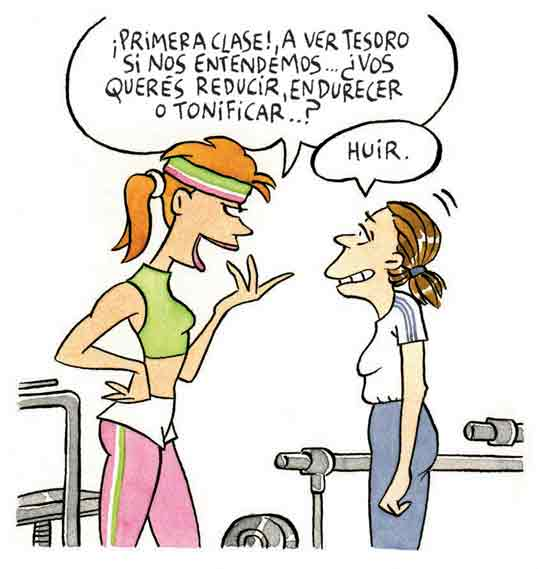acudir al gimnasio
