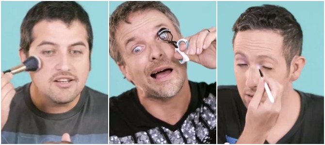 maquillaje en hombres