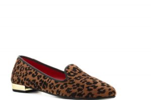 Slipper print leopardo
