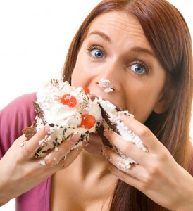 comer en exceso