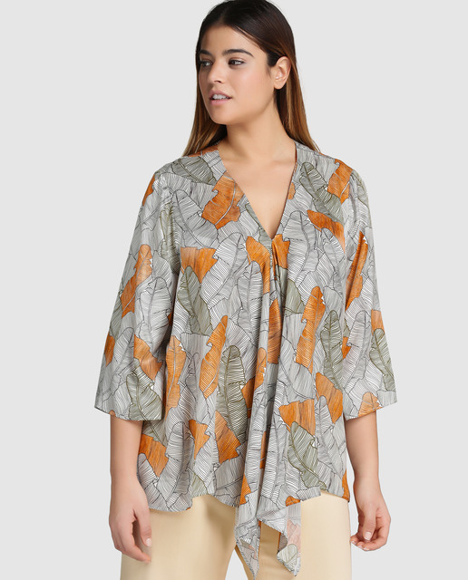 Nueva colección Síntesis XXL Primavera 2017 - blusas flores
