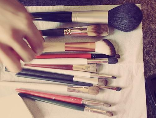 brochas de maquillaje