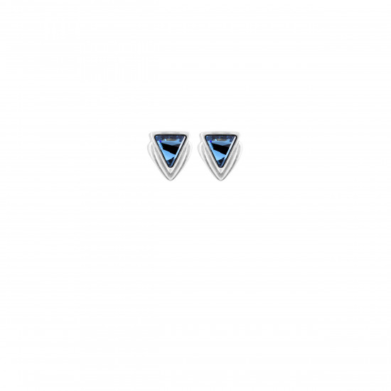 Pendientes para San Valentín - pendientes azules brillantes