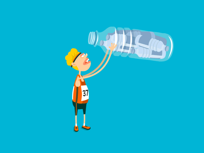 botella de agua