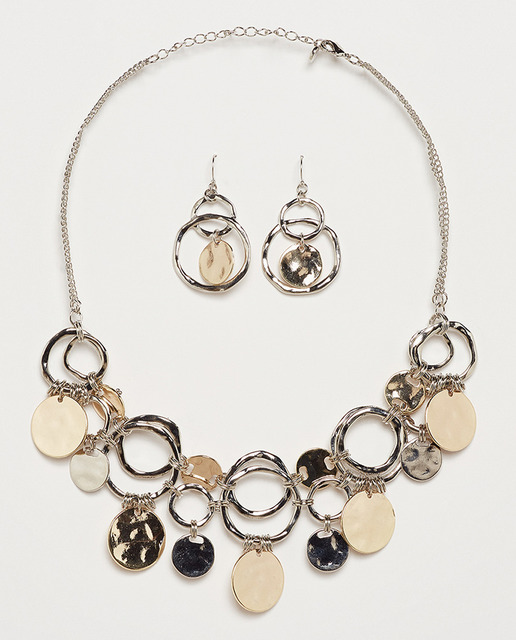 Accesorios talla grande en rebajas - collares de aros